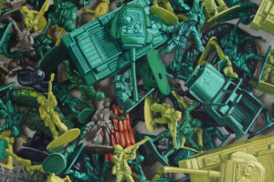 Detailed Toy Soldier Painting by Gary Armer