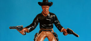 Lonesome Cowboy Painting Banner