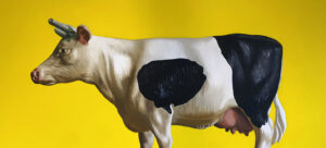 Buttercup Cow Painting