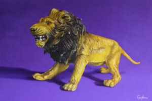 Long Live the King Lion Painting by Gary Armer