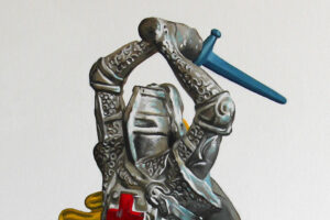 Detail of Toy Knight Oil Painting