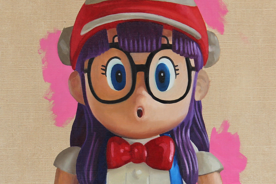 Detail of Stronger than you seem Painting