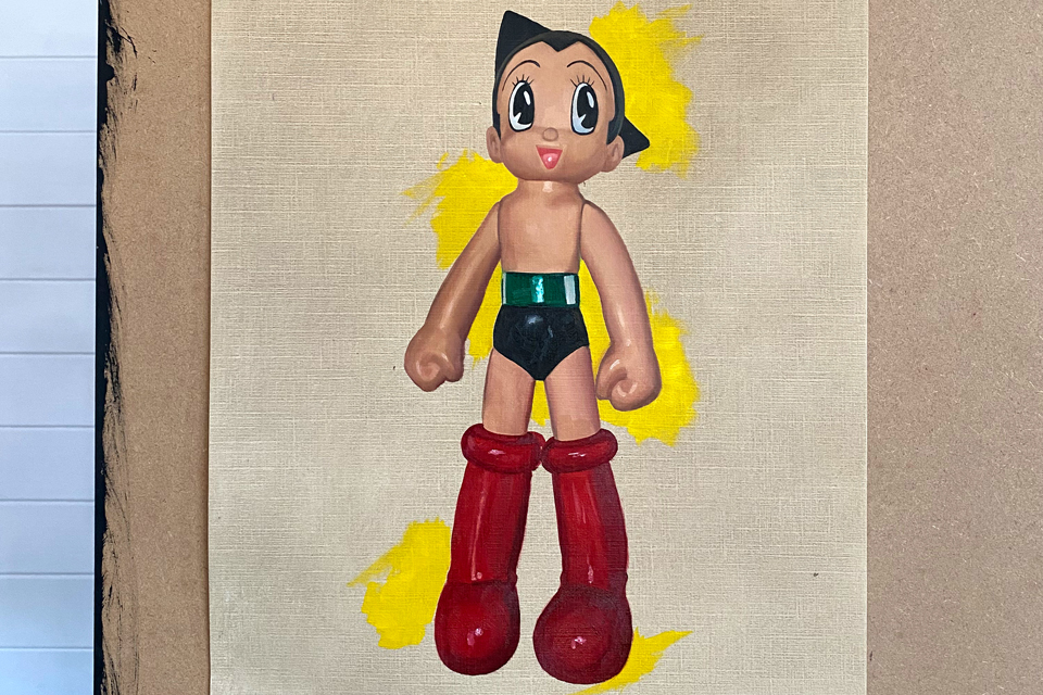 Power of Youth Soft Vinyl Toy Painting