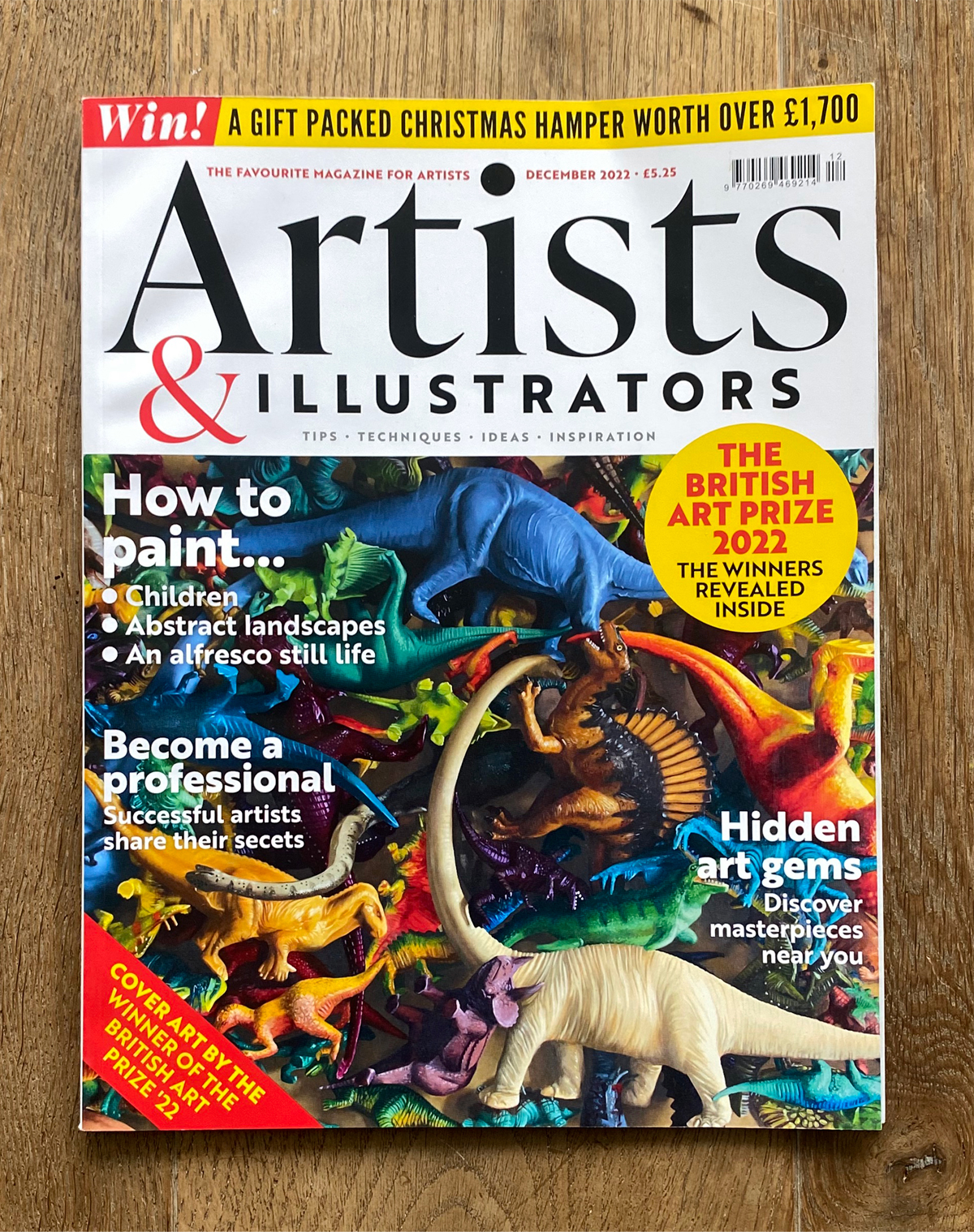 Artists and Illustrators Magazine Front Cover Gary Armer