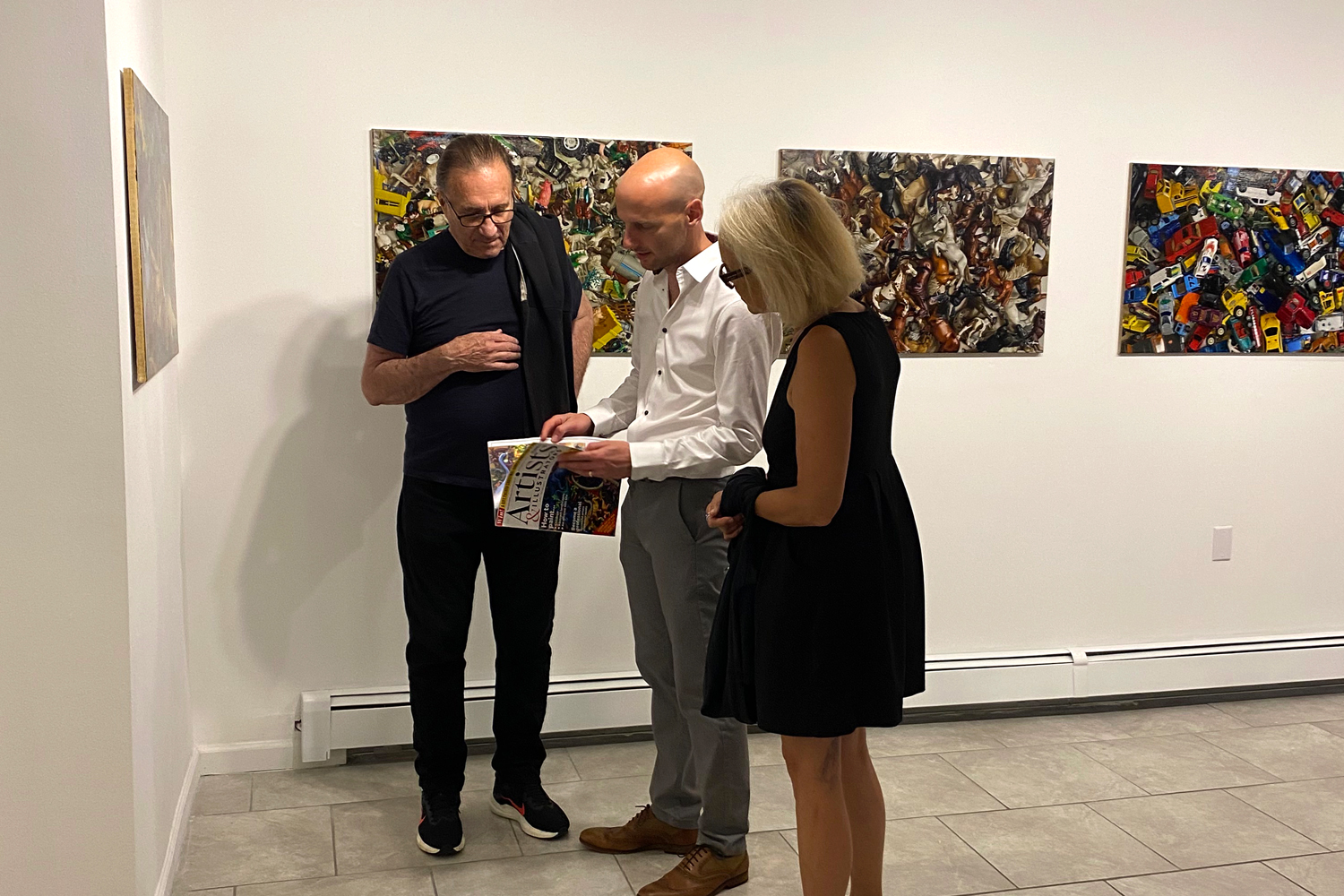 Heroes and Chaos Exhibition Opening