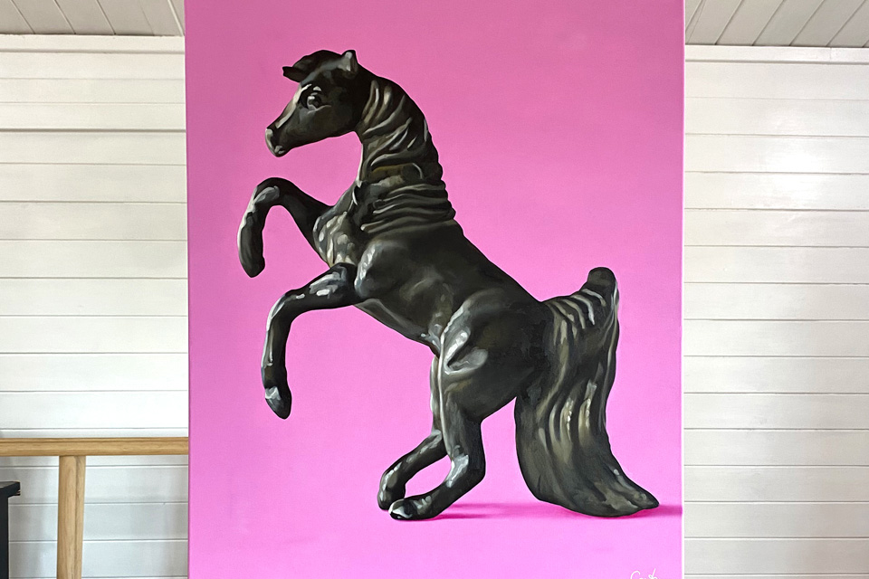 Black Horse Artwork