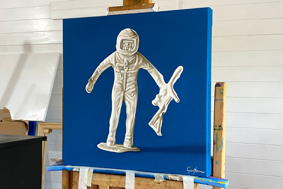 Plastic Mission Oil on Canvas